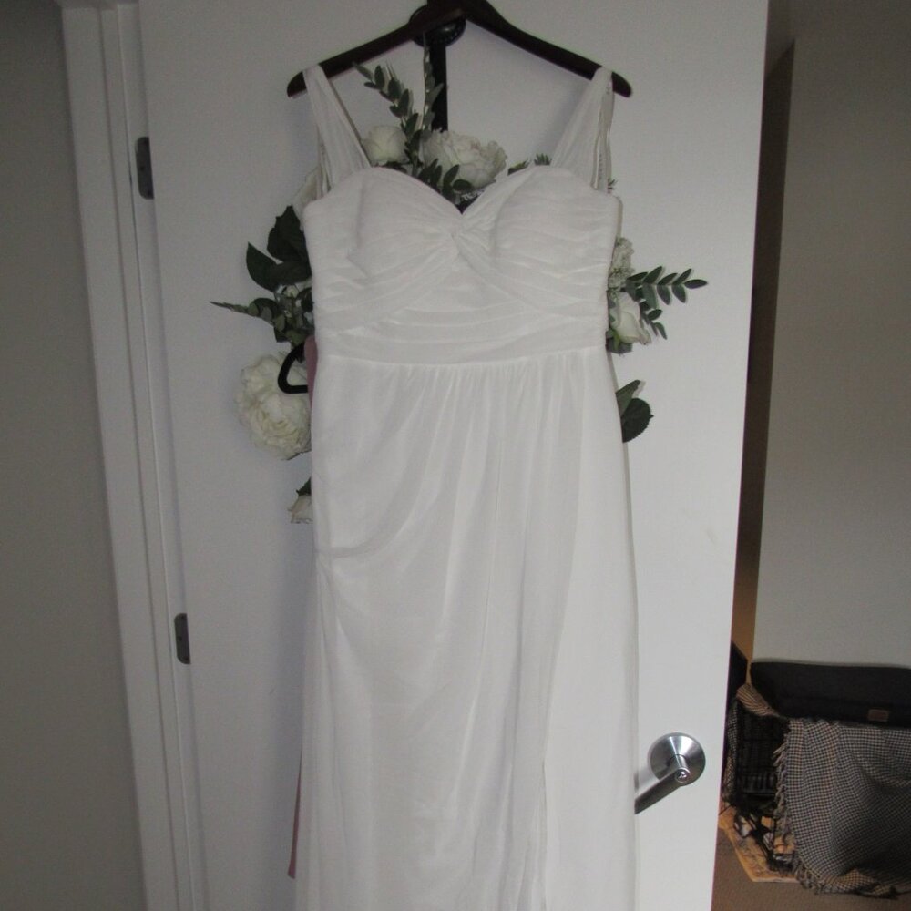 Azazie Millie Dress - Ivory